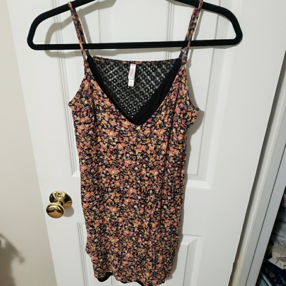 Floral and Lace Dress